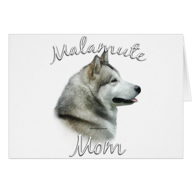 Alaskan Malamute Moeder 2 (Voorkant Horizontaal)