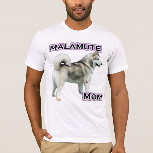 Alaskan Malamute Moeder 4 T-shirt (Voorkant)