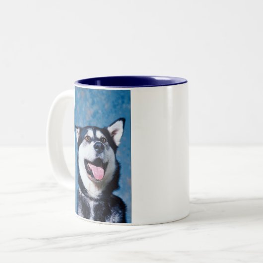 Alaskan Malamute Mok (Voorkant links)