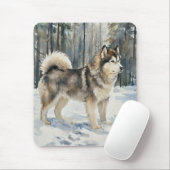 Alaskan Malamute Muismat (Met muis)