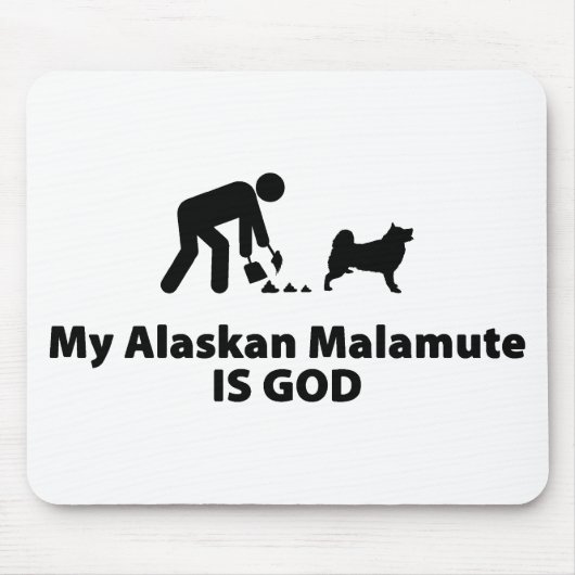 Alaskan Malamute Muismat (Voorkant)