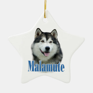 Alaskan Malamute Naam Sleutelhanger Keramisch Ornament