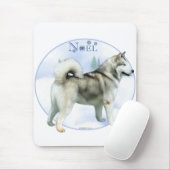 Alaskan Malamute Noel Muismat (Met muis)