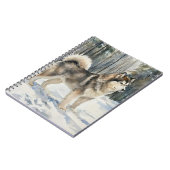 Alaskan Malamute Notitieboek (Linkerzijde)