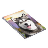 Alaskan Malamute Notitieboek (Rechterzijde)