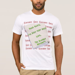 Alaskan Malamute Ondeugend of Nice T-shirt