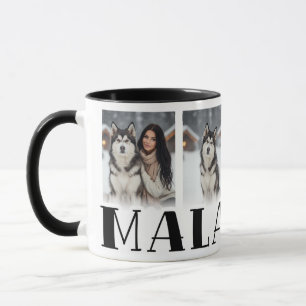 Alaskan Malamute op maat foto voor hondenliefhebbe Mok