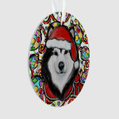 Alaskan Malamute Ornament (voorkant)