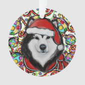 Alaskan Malamute Ornament (voorkant)