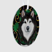 Alaskan Malamute Ornament (voorkant)