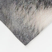 Alaskan Malamute Painting - Cute Original Dog Art Fleece Deken (Hoek)