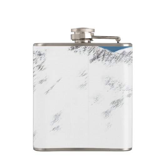 Alaskan Malamute Painting - Cute Original Dog Art Heupfles (Achterkant)