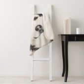 Alaskan Malamute Painting - Cute Original Dog Art Sherpa Deken (In situ)