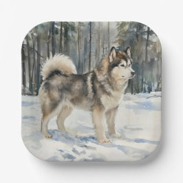 Alaskan Malamute Papieren Bordje