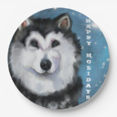 Alaskan Malamute Papieren Bordje (Voorkant)