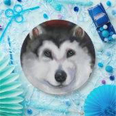 ALASKAN MALAMUTE PAPIEREN BORDJE (Feest)