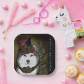 Alaskan Malamute Papieren Bordje (Feest)