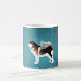 Alaskan Malamute Pet Loss Design Koffiemok