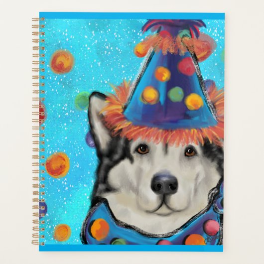 Alaskan Malamute Planner (Voorkant)