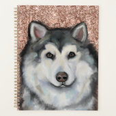 Alaskan Malamute Planner (Voorkant)
