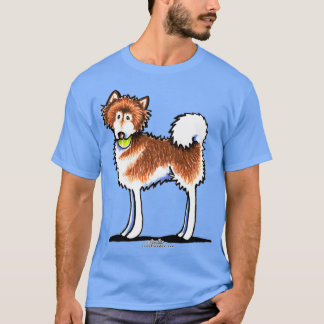 Alaskan Malamute Playful Redhead T-shirt