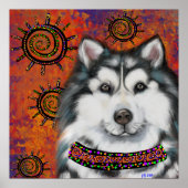 ALASKAN MALAMUTE POSTER (Voorkant)