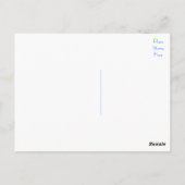 Alaskan Malamute Puppy Dog Briefkaart (Achterkant)