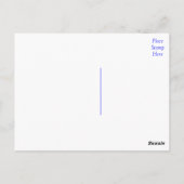 Alaskan Malamute Puppy Dog Briefkaart (Achterkant)