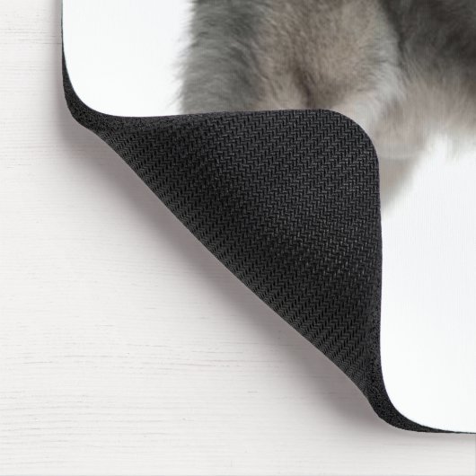 Alaskan Malamute Puppy Dog Mousepad Muismat (Hoek)