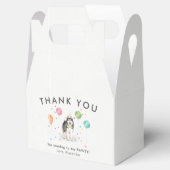 Alaskan Malamute Puppy Dog Verjaardag Dank u Bedankdoosjes (Geopend)