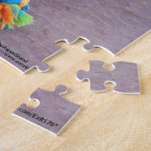 Alaskan Malamute Puppy Head-kantelfoto Legpuzzel (Zijkant)