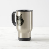 Alaskan Malamute Reisbeker (Voorkant links)