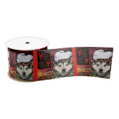 Alaskan Malamute Satijnen Lint (Spoel)