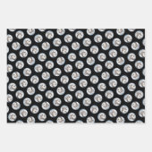 Alaskan Malamute Schilderij Mal Sled Dog Art Inpakpapier Vel (Voorkant 3)