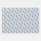 Alaskan Malamute Schilderij Mal Sled Dog Art Inpakpapier Vel (Voorkant)