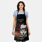 Alaskan Malamute Schort (Gedragen)