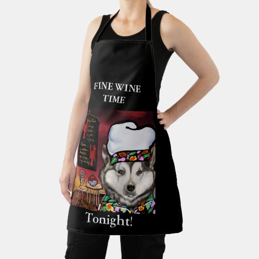 Alaskan Malamute Schort (Insitu)