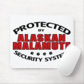 Alaskan Malamute Security Muismat (Met muis)
