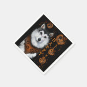 Alaskan Malamute Servet (Hoek)