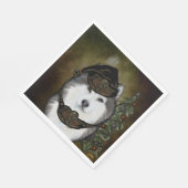 Alaskan Malamute Servet (Hoek)