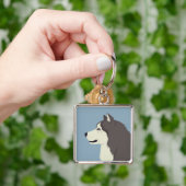 Alaskan Malamute Sleutelhanger (Hand)