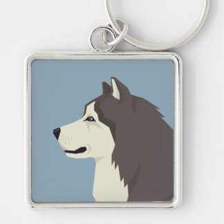 Alaskan Malamute Sleutelhanger