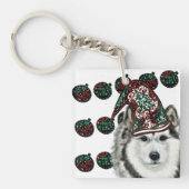 Alaskan Malamute Sleutelhanger (voorkant)