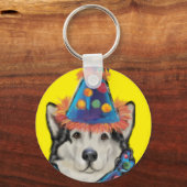 Alaskan Malamute Sleutelhanger (Voorkant)