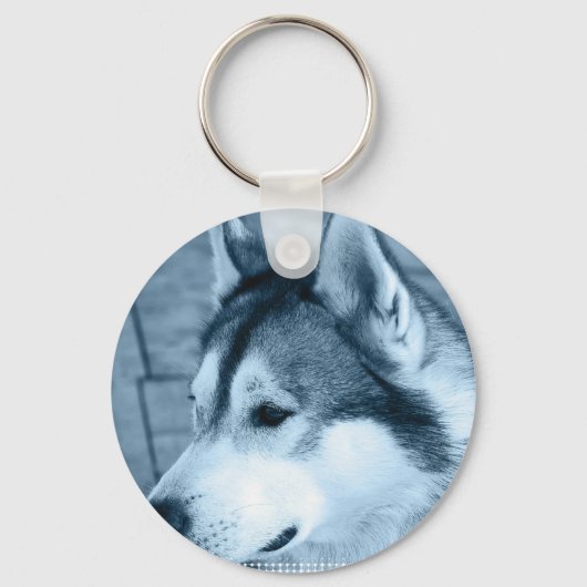 Alaskan Malamute Sleutelhanger (Voorkant)