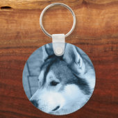 Alaskan Malamute Sleutelhanger (Voorkant)