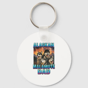 Alaskan Malamute Sleutelhanger