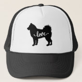 Alaskan Malamute Spitz-hondenliefde Trucker Pet (Voorkant)