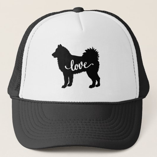 Alaskan Malamute Spitz-hondenliefde Trucker Pet (Voorkant)