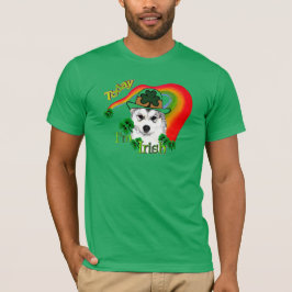 Alaskan Malamute St. Patrick's Day T-shirt